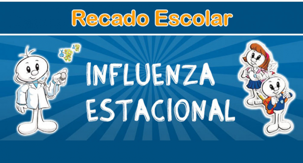 Recado escolar: influenza estacional