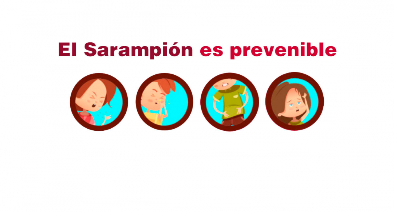 El Sarampi&oacute;n es prevenible